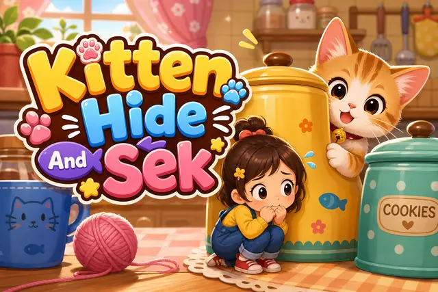 Kitten Hide And Seek